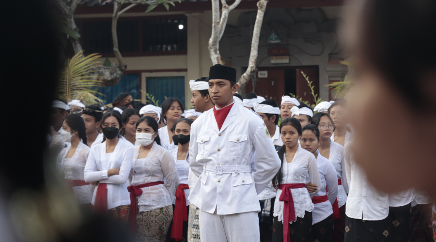 Hari Jadi Bali ke-65, Suksma Laksanakan Upacara Bendera