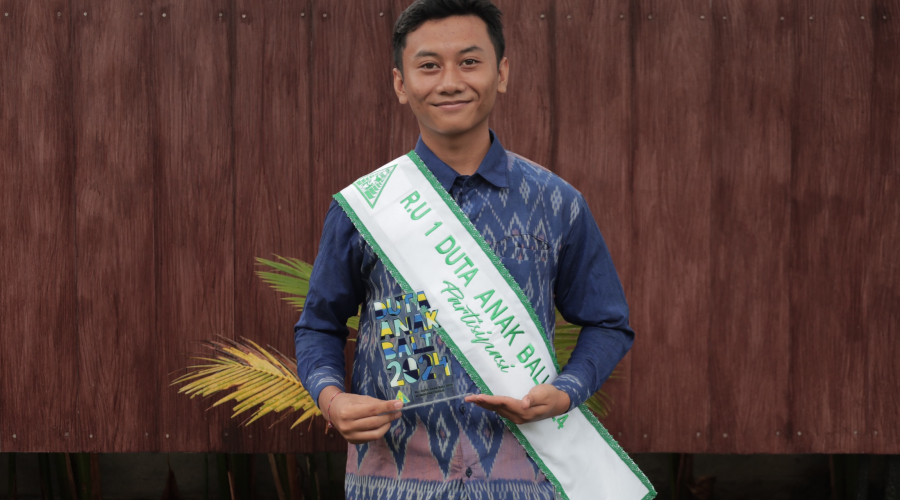 Maju ke Tingkat Provinsi, Agus Raih Runner Up 1 Duta Anak Bali 2024