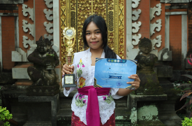 Bersinar di Mandagenic 2025! Gita Raih Juara 2 dengan Gemilang