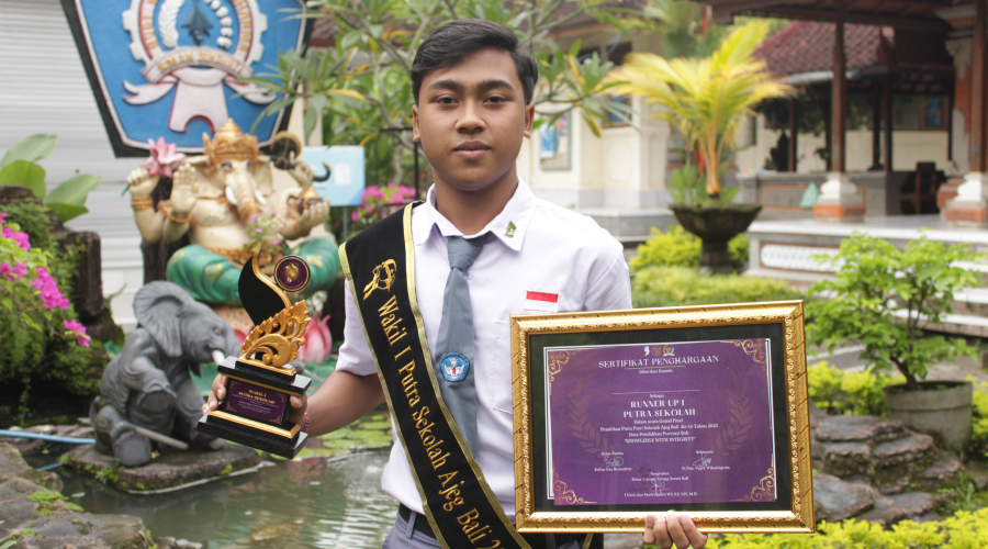 Berbekal Pengalaman, Kayoga Sukses Menjadi Duta Pendidikan Provinsi Bali