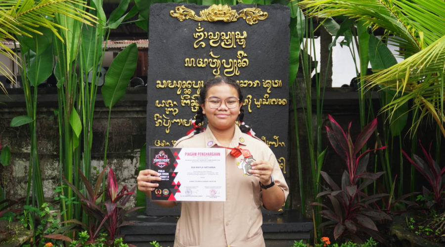 Berbuah Manis, Natha Gaet Juara 2 Nasional Taekwondo