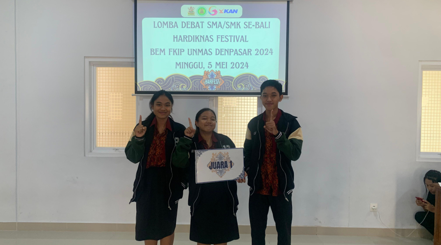 KSPAN Suksma Comeback Menjadi First Winner Debat se-Bali